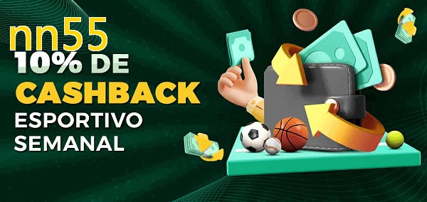 10% de bônus de cashback na nn55