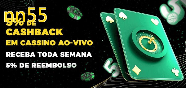 Promoções do cassino ao Vivo nn55